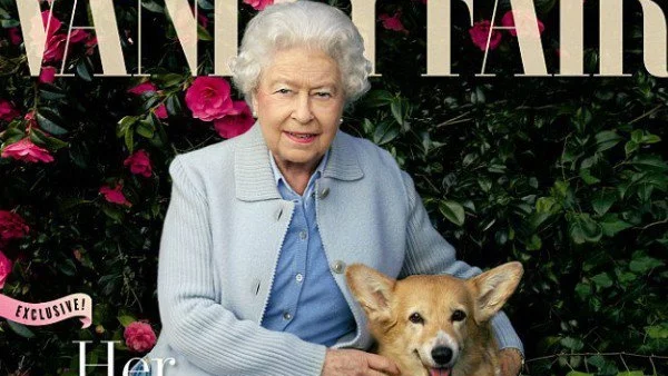 Кралица Елизабет позира за корицата на Vanity Fair