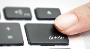 Натисни бутона на изтриване