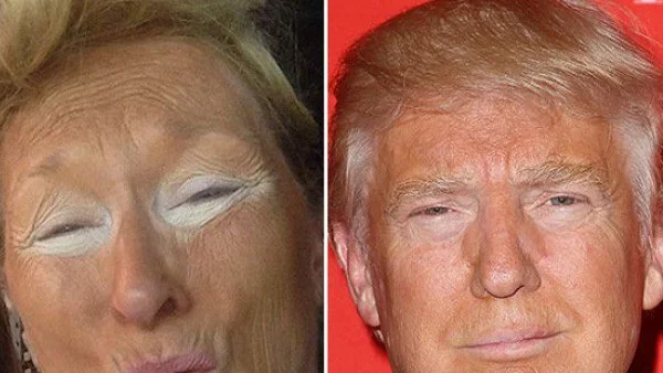 Мерил Стрийп като Доналд Тръмп (видео)