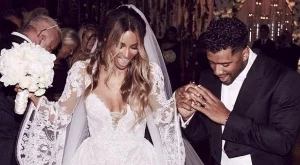 Сиара се омъжи в английски замък