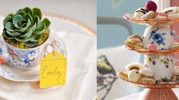 8 хитри приложения на стария сервиз за чай