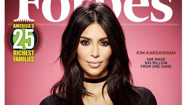 Ким Кардашиян лъсна на корицата на Forbes