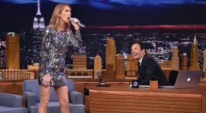 Селин Дион като Риана и Шер (видео)