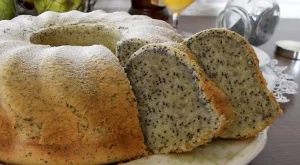 Кейк с бира и маково семе