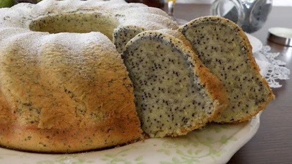 Кейк с бира и маково семе