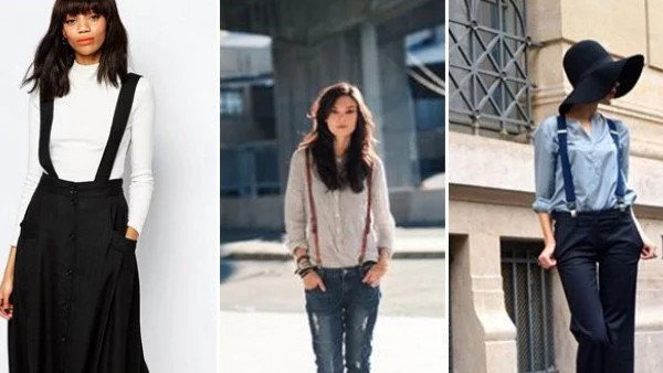 Как да изглеждаме стилно с тиранти?