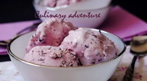 Сладолед с боровинки