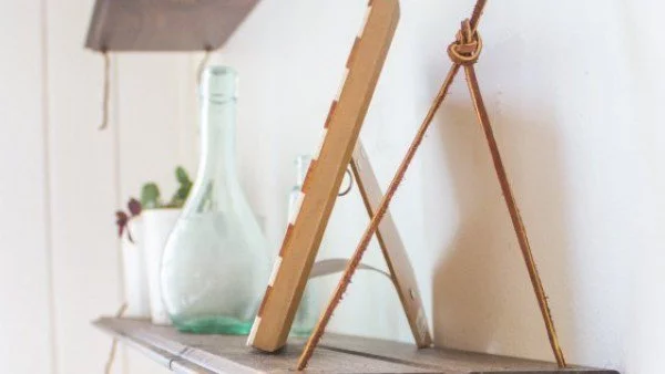 Висящи полици, които може да си направите сами