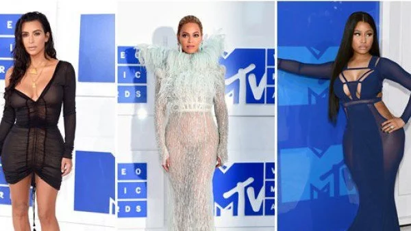 Блясък, стил и пищни дупета на наградите на MTV 