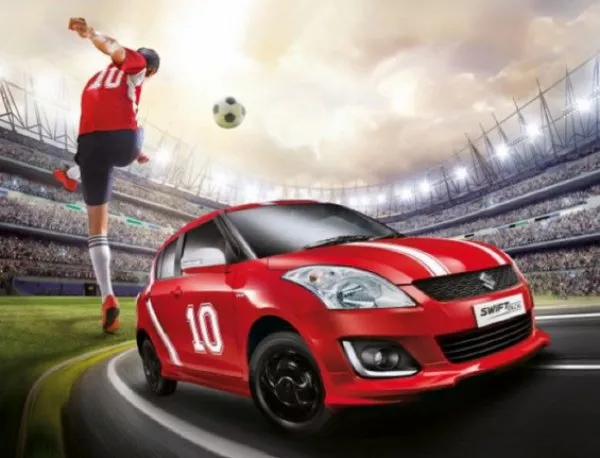 Suzuki пусна на пазара футболен Swift