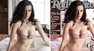 Снимки на звездите преди и след Photoshop