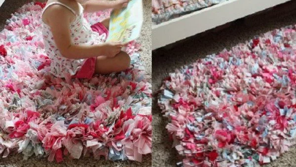 Направи си сама: Килимче от стари дрехи