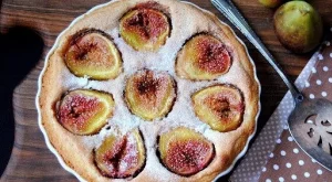 Бадемова тарта със смокини