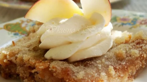 Бърз щрудел с ябълки