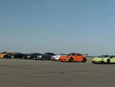 Вижте кой е най-бързият суперавтомобил (ВИДЕО)