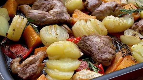 Свинско със зеленчуци