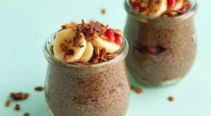 Чиа пудинг с какао 
