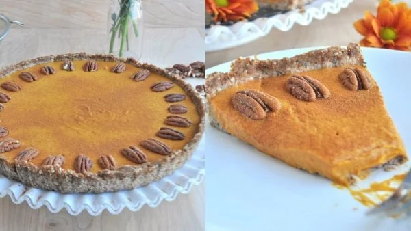 Тиквен пай без печене