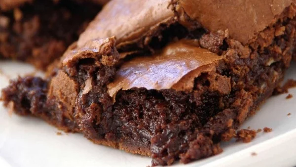 Брауни с червено вино