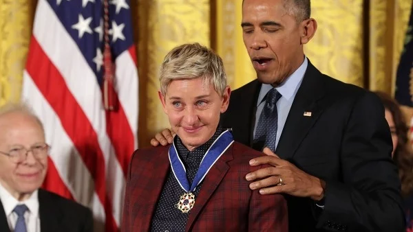 Елън Дедженерис и Де Ниро получиха престижно отличие от Обама