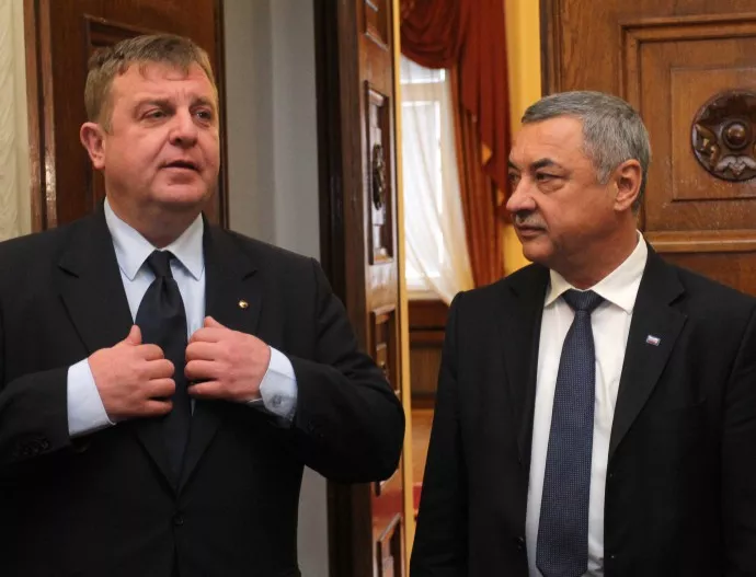 Каракачанов и Симеонов на среща с Борисов