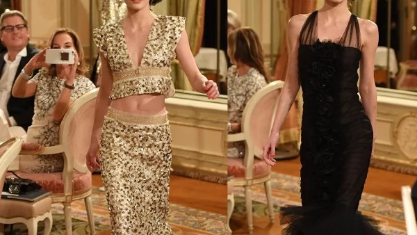 Лили-Роуз Деп и Кара Делевин дефилираха за Chanel