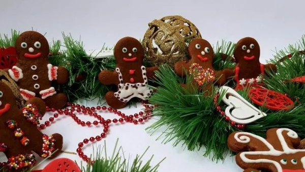 Джинджифилови коледни сладки