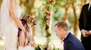 Речта на този младоженец към доведената му дъщеря ще ви трогне