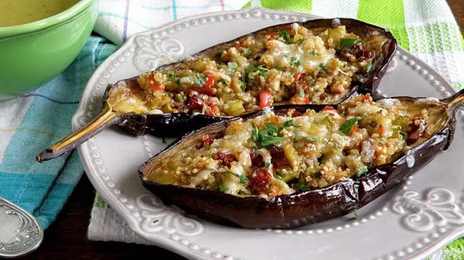 Супер вкусни пълнени патладжани   