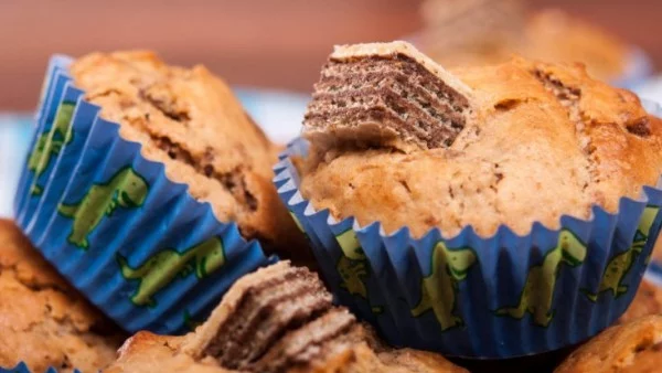 Мъфини с вафли