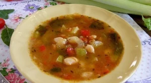 Тосканска зеленчукова супа с боб