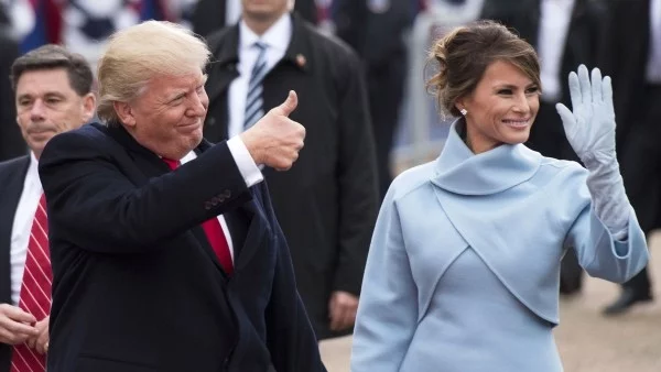 Мелания заложи на Ралф Лорън и Hervé Pierre за най-важния ден на мъжа си 