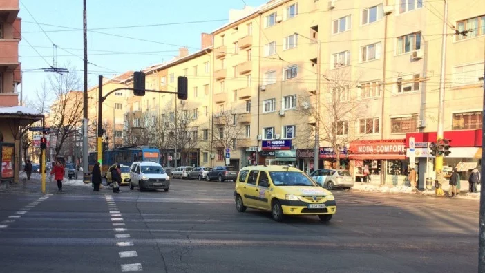 Движението в района на Петте кьошета в възстановено