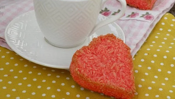 Кокосови сърца за Св. Валентин