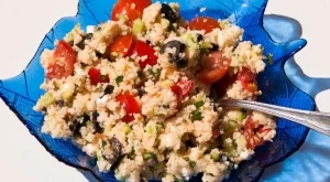 Салата с кус кус и джоджен