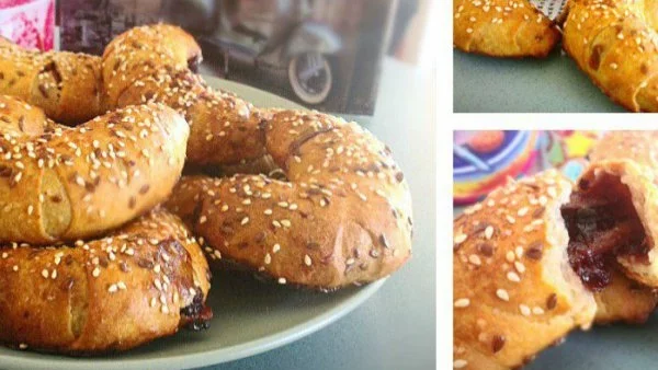 Кифлички с мармалад