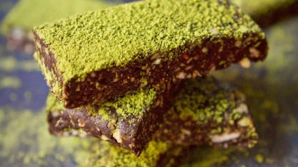 Шоколадови барчета с матча