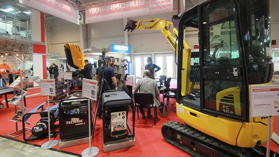 Машини за професионалисти на Българска строителна седмица 2017