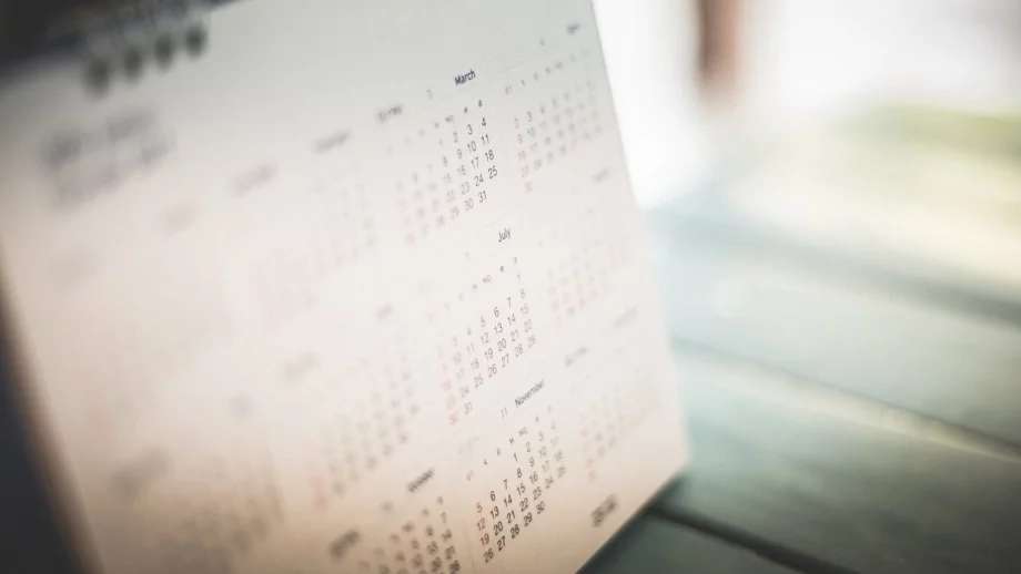 Вижте колко дни ще почиваме през април и май 