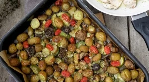 Печени зеленчуци по италиански