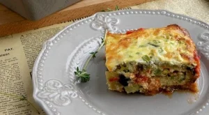 Запеканка с патладжани и Рикота