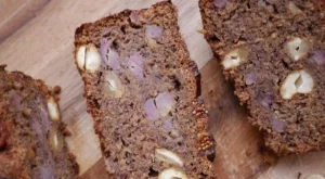 Сочен бананов кекс с кашу без брашно и захар