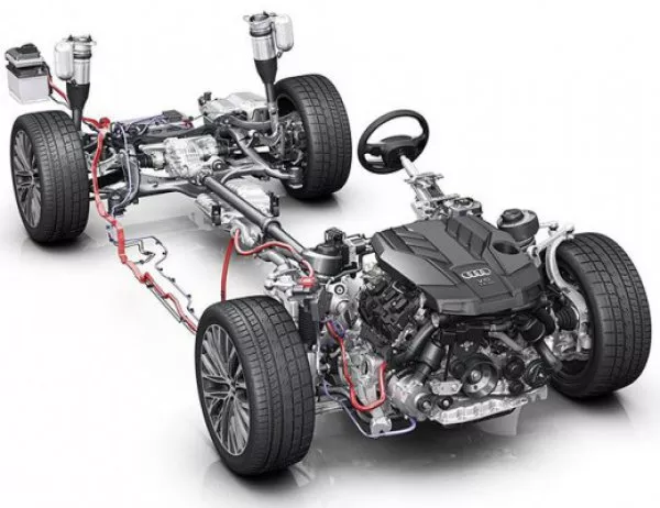Новото Audi A8 ще вдига 160 км/ч с изключен двигател