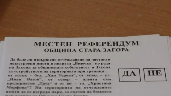 Първан Симеонов: Няма значение активността, а резултатите за референдума за Бедечка