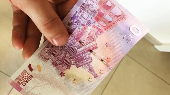 Германия пусна банкнота от 0 евро