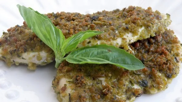 Пиле с провансалска коричка