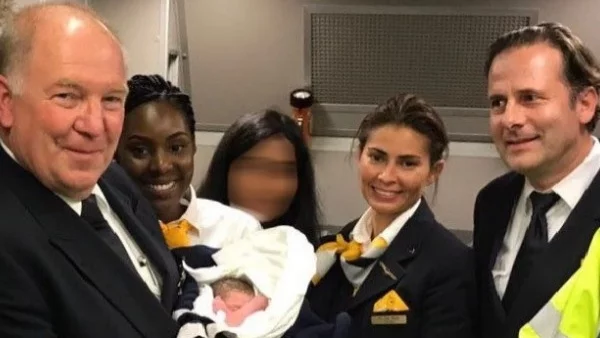 Българче се роди в самолет на 12 км над Земята  