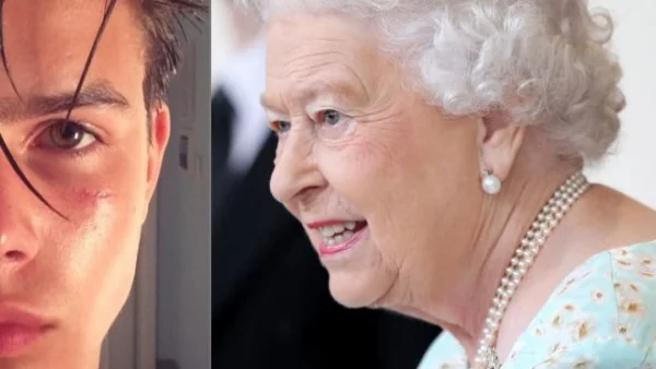 Племенник на Елизабет II се съблече (снимка)