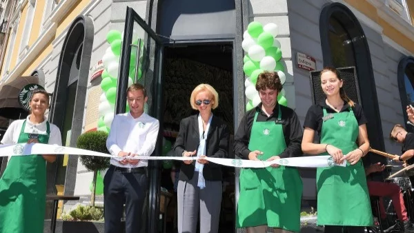Новo кафене Starbucks отвори врати в София