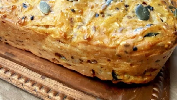 Солен кекс с лимец и моркови